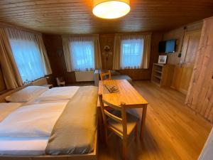 Postel nebo postele na pokoji v ubytování Haus Walch