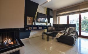 Część wypoczynkowa w obiekcie Szymoszkowa Residence Luxury Apartment