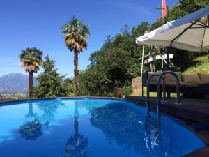 Swimmingpoolen hos eller tæt på Tenuta Casa Cima - tenutacasacima com -