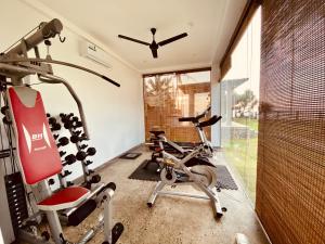 Fitness centrum a/nebo fitness zařízení v ubytování The Lighthouse Negombo