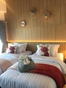 Tree​ for​ rest​ poshtel客房内的一张或多张床位