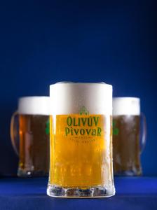 Nápoje v ubytování Olivův Pivovar