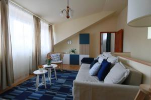Część wypoczynkowa w obiekcie Teubel apartman 5