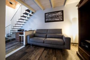 A seating area at Medici Soderini