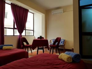 Letto o letti in una camera di Hotel Kurtabeg