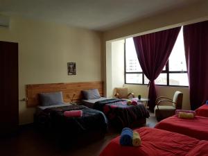Letto o letti in una camera di Hotel Kurtabeg
