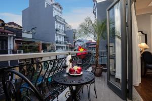Balkón nebo terasa v ubytování Babylon Premium Hotel & Spa