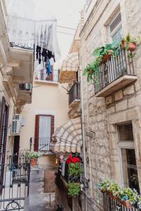 Balkón nebo terasa v ubytování Palazzo Le Travi