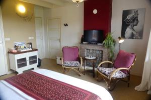 Postel nebo postele na pokoji v ubytování B&B de Pastory
