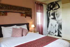 Postel nebo postele na pokoji v ubytování B&B de Pastory