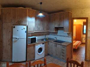Kuchyň nebo kuchyňský kout v ubytování Casa La Tía Bruja