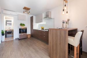 Küche/Küchenzeile in der Unterkunft Villa Biston