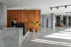 Majoituspaikan Blue Sky City Beach Hotel aula tai vastaanotto