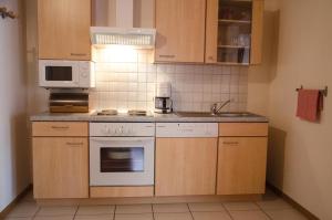 Η κουζίνα ή μικρή κουζίνα στο Apartment Stark