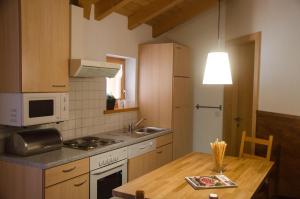 Η κουζίνα ή μικρή κουζίνα στο Apartment Stark