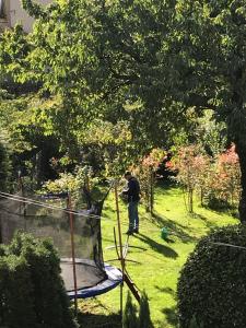 Vonkajšia záhrada v ubytovaní ApartamentVanessa