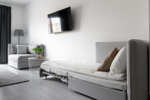 Postel nebo postele na pokoji v ubytování ULEABO New 37m2 Studio