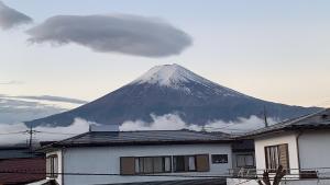 山景或在民宿看到的山景