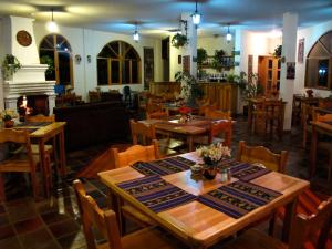 Restaurace v ubytování La Posada del Quinde