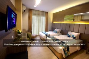 Posezení v ubytování Hotel Gren Alia Cikini