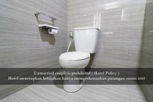 Koupelna v ubytování Hotel Gren Alia Cikini