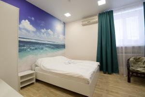 Кровать или кровати в номере Отель CUBA