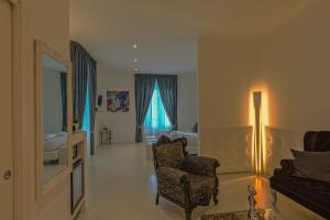 Kuchyň nebo kuchyňský kout v ubytování Palco Rooms&Suites
