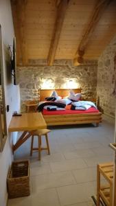 Postel nebo postele na pokoji v ubytování Bellevue Chambres d'hôtes