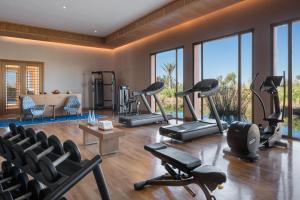 Fitness centrum a/nebo fitness zařízení v ubytování The Oberoi Marrakech