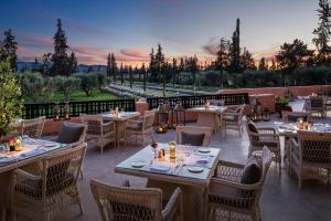 Restaurace v ubytování The Oberoi Marrakech