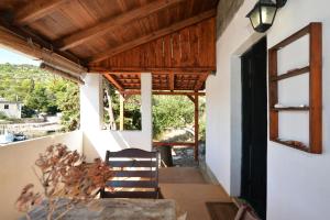 Balkón nebo terasa v ubytování Kornati Robinzon House