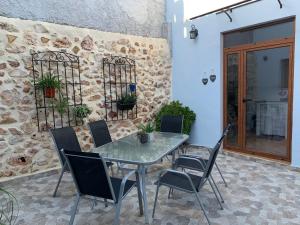 Patio nebo venkovní prostory v ubytování Ca La Martí