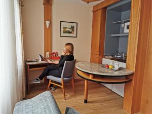 Posezení v ubytování Hotel Cristal