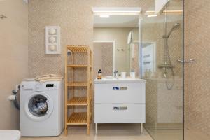 Kúpeľňa v ubytovaní Jantar Apartamenty Exclusive Polanki Park SPA