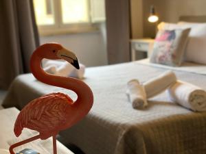 A bed or beds in a room at Guest House Rome by GHOR