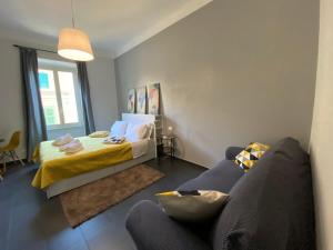 A bed or beds in a room at Guest House Rome by GHOR