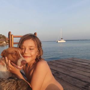 Domácí mazlíčci ubytovaní s hosty v ubytování Ecohotel Arte y Aventura
