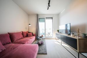 Predel za sedenje v nastanitvi Allegro Exclusive Suite 2 with parking