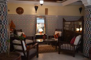Istumisnurk majutusasutuses Hotel Cap Sim