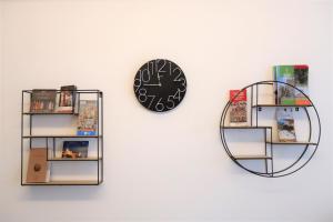 Knihovna v bed and breakfast