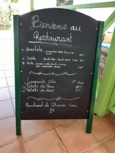 Certifikát, hodnocení, plakát nebo jiný dokument vystavený v ubytování La Rose du Bresil Marie-Galante