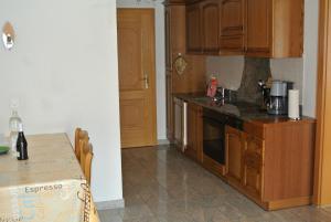 Kuchyň nebo kuchyňský kout v ubytování Apartment Aura