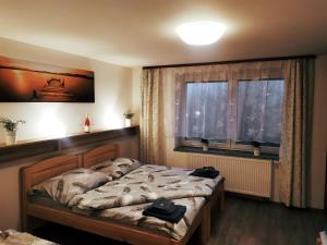 Postel nebo postele na pokoji v ubytování Apartmany De-Lu