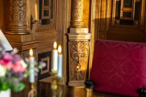 Зона вітальні в Fuglsang Herregaard Hotel