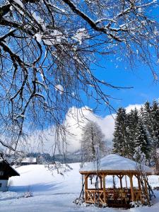 Der Ulmenhof durante o inverno