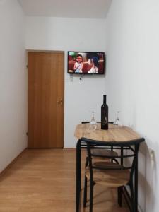 TV a/nebo společenská místnost v ubytování Studio za 2 osobe- LIJANA