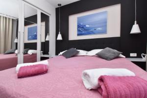 Posteľ alebo postele v izbe v ubytovaní Villa Zoran - Makarska
