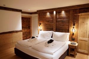 Ein Bett oder Betten in einem Zimmer der Unterkunft Apartment Scurcià 41