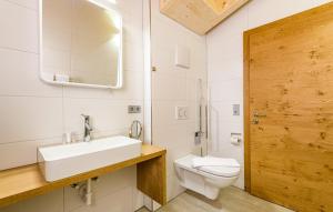 Phòng tắm tại Landhaus Moosbrugger