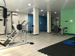 Gimnasio o instalaciones de fitness de Bombinhas Summer Beach